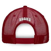 Casquette Snapback Texas A&M Aggies Tone Down Top of the World pour homme, blanc/marron