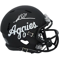 Casque Riddell Speed ​​Mini autographié par Mike Evans (Texas A&M Aggies)