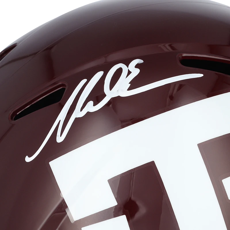 Mike Evans Texas A&M Aggies Autographed Riddell Maroon Speed Replica Helmet