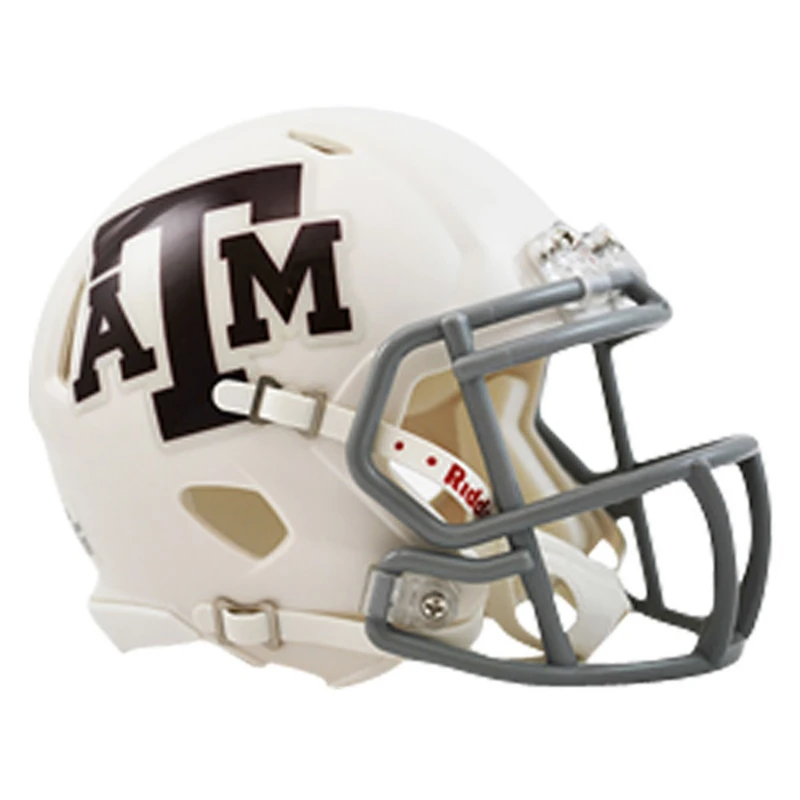 Riddell Texas A&M Aggies Revolution Speed White Mini Football Helmet
