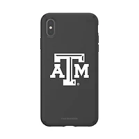 Coque Presidio pour iPhone XS Max Texas A&M Aggies, noire à motifs.