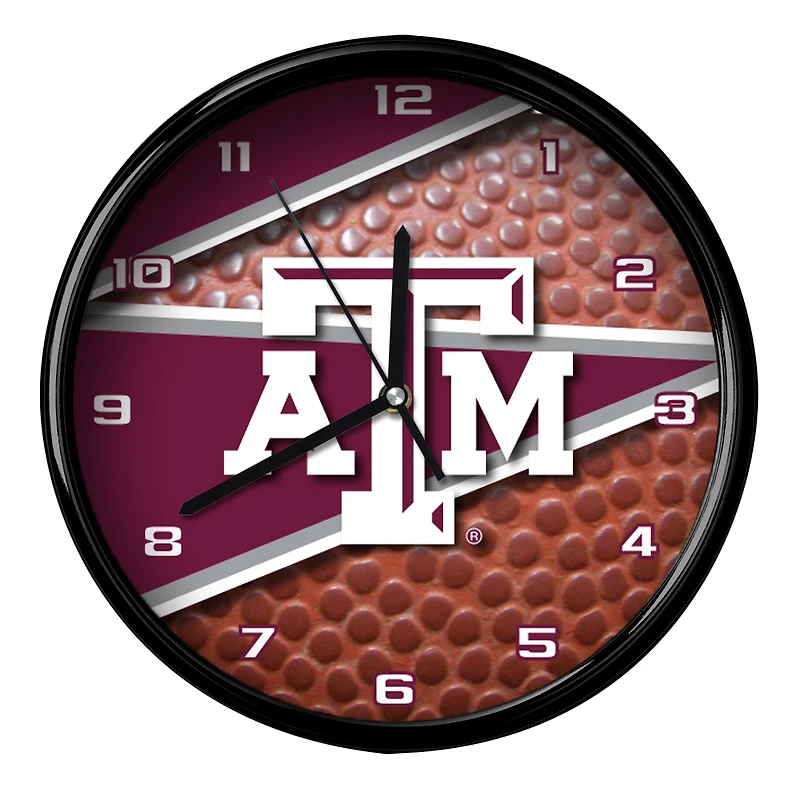 Horloge de football Texas A&M Aggies 12''