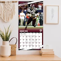 Texas A&M Aggies 12” x 12” 2026 Team Wall Calendar