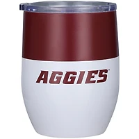 Texas A&M Aggies 16oz. Colorblock Stainless Steel Curved Tumbler