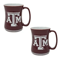 Texas A&M Aggies 16oz. Sculpted Barista Mug Two-Pack