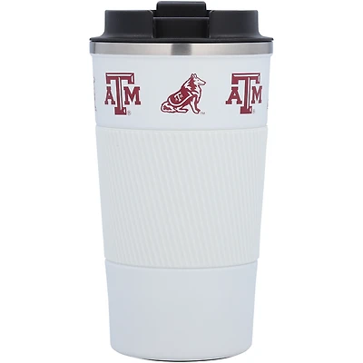 Gobelet isotherme Texas A&M Aggies de 532 ml (18 oz) avec poignée en silicone