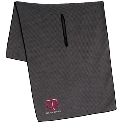 Serviette en microfibre grise Texas A&M Aggies 19" x 41"