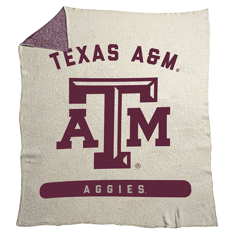 Texas A&M Aggies 50" x 60" Luxe Dreams Throw Blanket