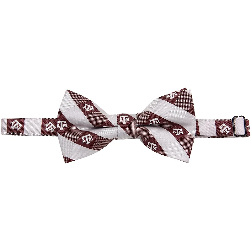 Nœud papillon à carreaux Texas A&M Aggies