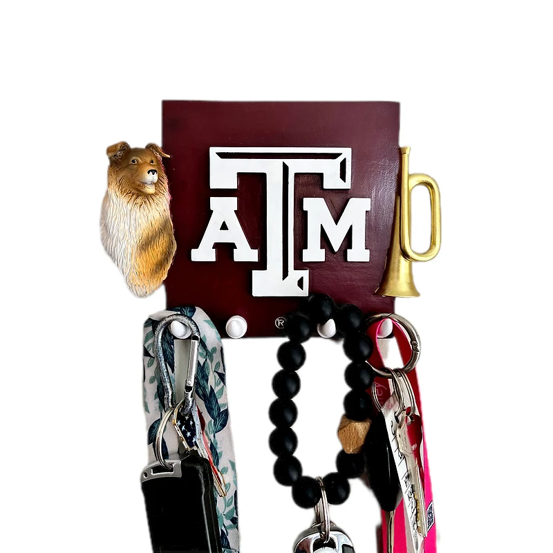 Porte-clés de l'équipe Texas A&M Aggies