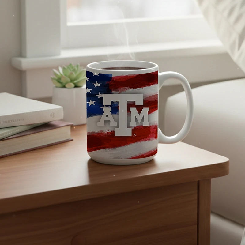 Ensemble de deux tasses américaines de 44 cl (15 oz) aux couleurs des Texas A&M Aggies