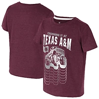 T-shirt pour tout-petits Colosseum Bordeaux Texas A&M Aggies Crushing It