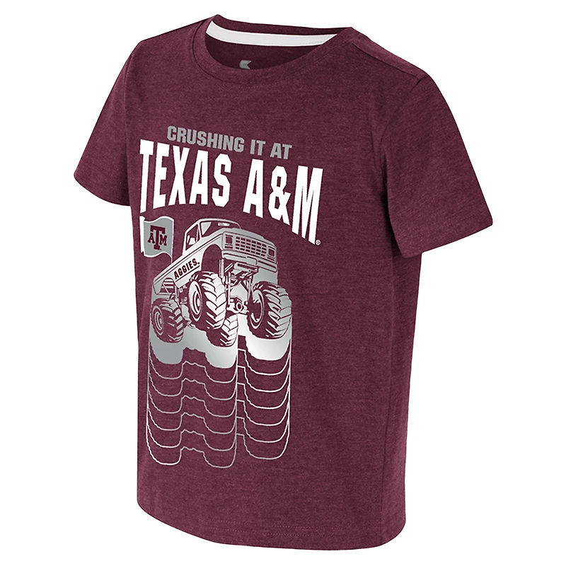 T-shirt pour tout-petits Colosseum Bordeaux Texas A&M Aggies Crushing It