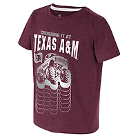 T-shirt pour tout-petits Colosseum Bordeaux Texas A&M Aggies Crushing It