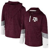 Coupe-vent zippé Rylos pour tout-petits, coloris marron, Colosseum Texas A&M Aggies