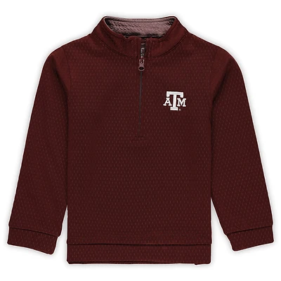 Pull zippé quart de tour Sterling des Texas A&M Aggies pour tout-petits