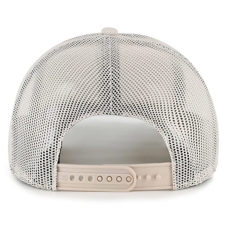 Casquette de camionneur unisexe ajustable « 47 Cream Texas A&M Aggies Core & Inline Gravestone »