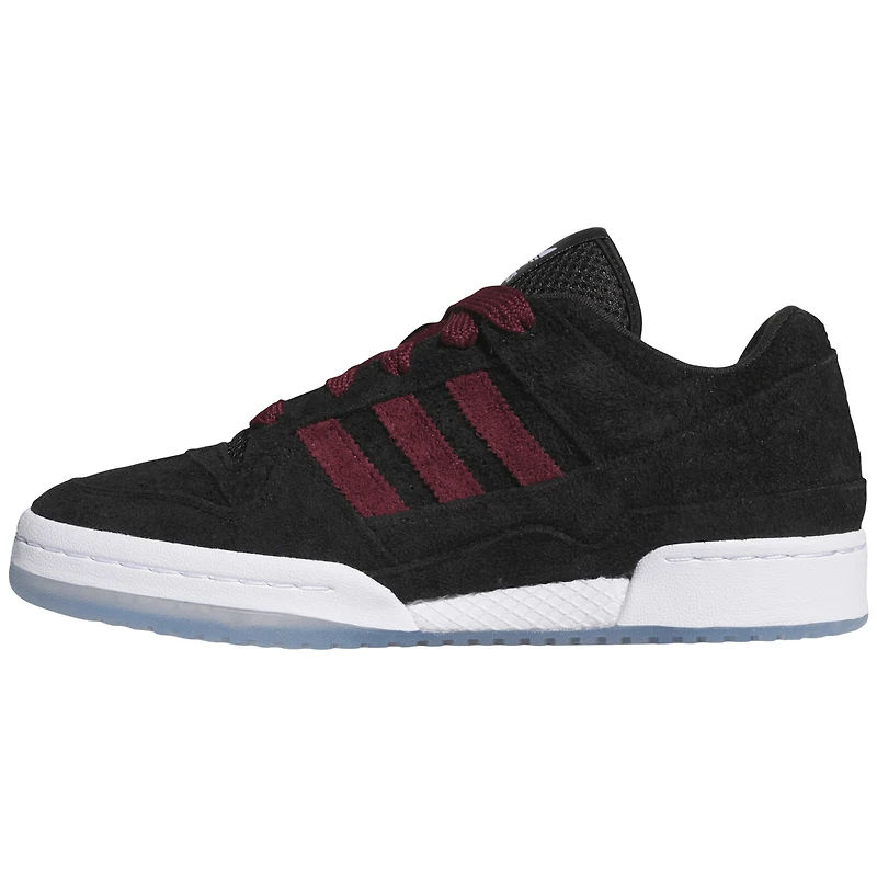 Chaussures basses unisexes noires adidas Texas A&M Aggies Forum