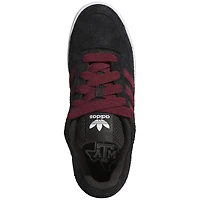 Chaussures basses unisexes noires adidas Texas A&M Aggies Forum