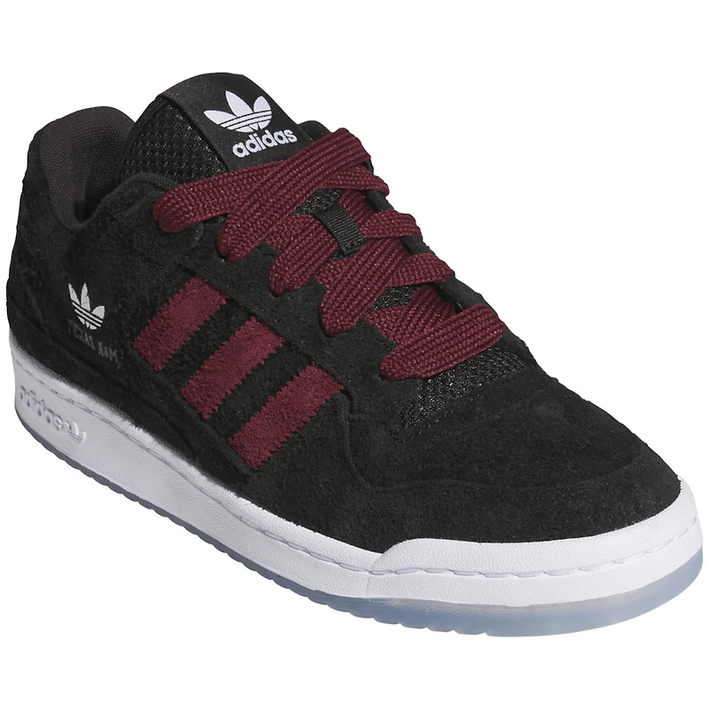 Unisex adidas Black Texas A&M Aggies Forum Low Shoes