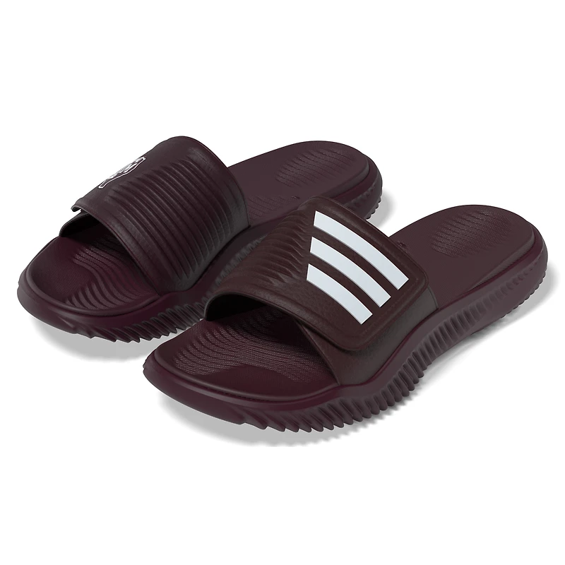 Unisex adidas Maroon Texas A&M Aggies Alphabounce 2.0 Slide Sandals