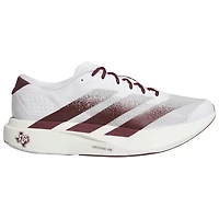 Unisex adidas White Texas A&M Aggies Adizero Evolution SL Running Shoes