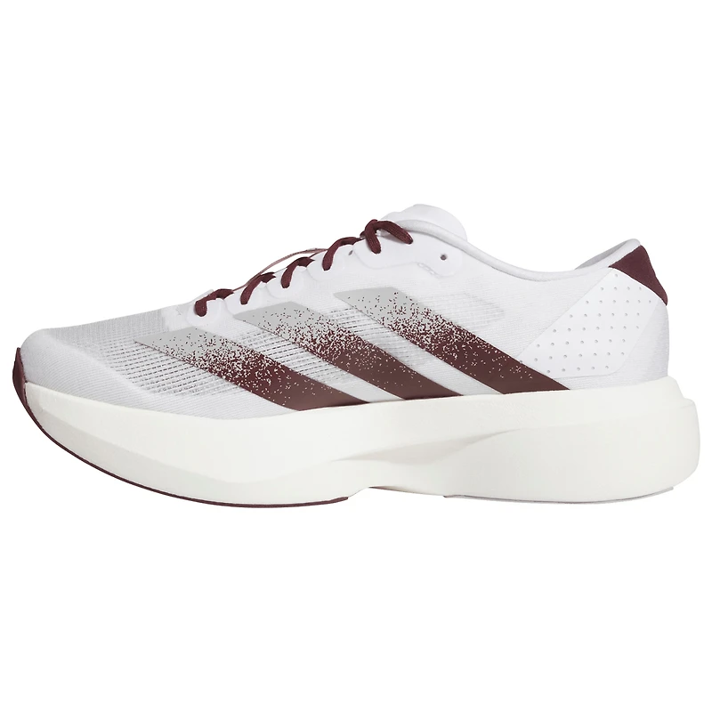 Unisex adidas White Texas A&M Aggies Adizero Evolution SL Running Shoes