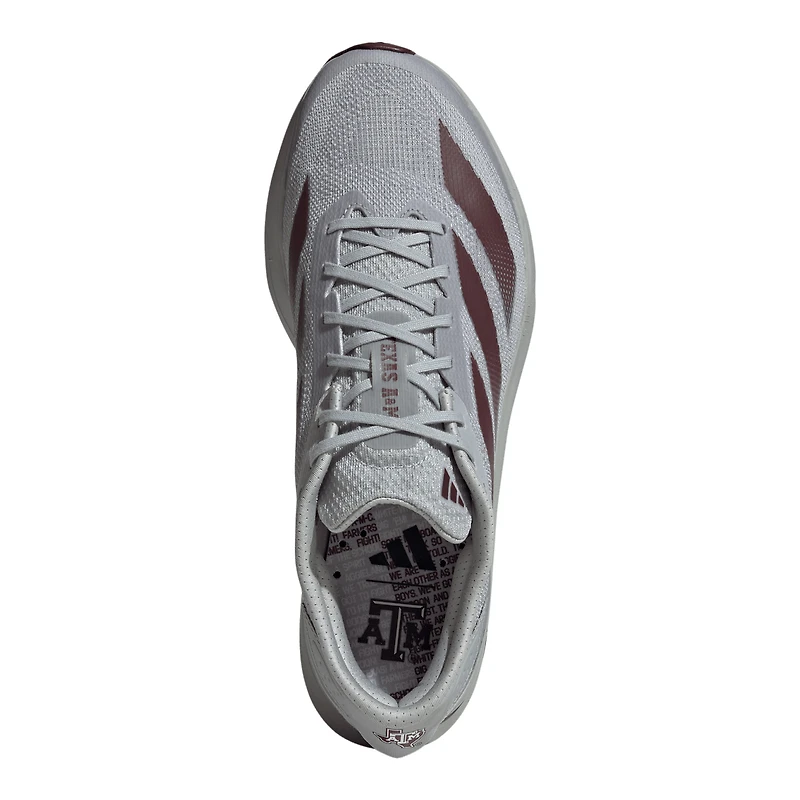 Unisex adidas White Texas A&M Aggies Adizero Sl2 Running Shoes