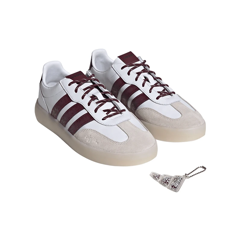 Chaussures unisexes adidas blanches Texas A&M Aggies Barreda Decode