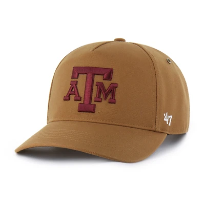 Casquette unisexe Carhartt x '47 marron Texas A&M Aggies Hitch
