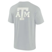 Unisex Fanatics Gray Texas A&M Aggies Elements Super Soft Short Sleeve T-Shirt