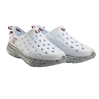 Unisex Kane Footwear White Texas A&M Aggies Speckle Recovery Shoes