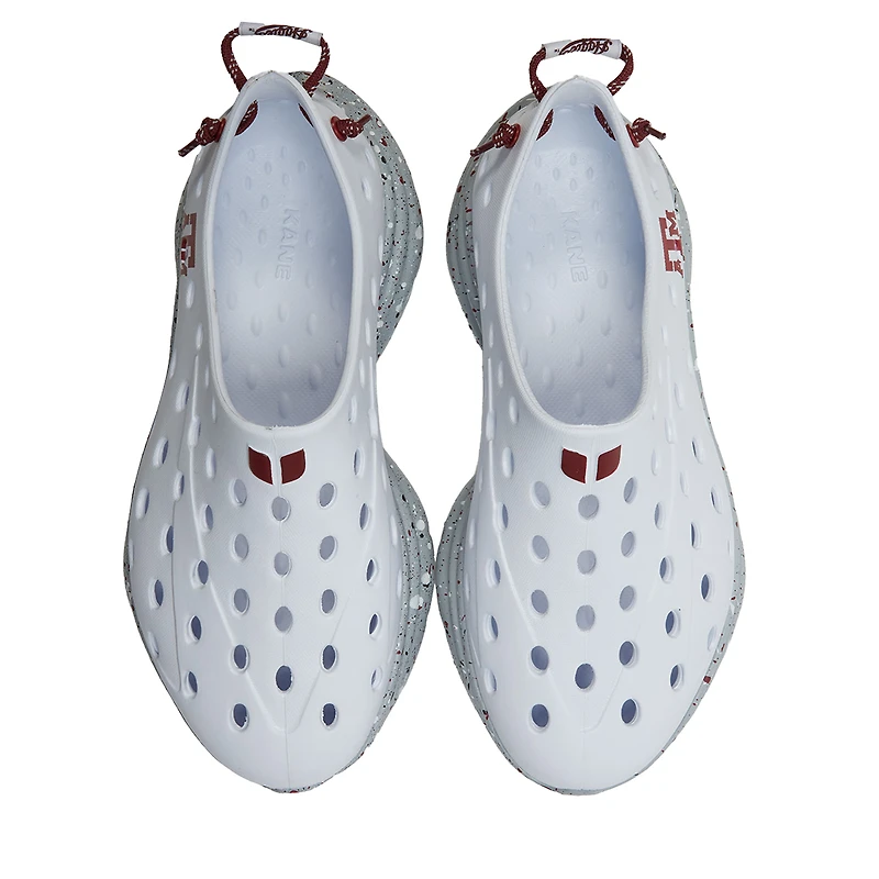 Unisex Kane Footwear White Texas A&M Aggies Speckle Recovery Shoes