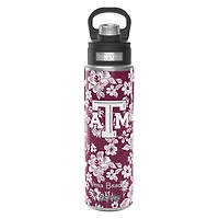 Bouteille à large ouverture Vera Bradley x Tervis Texas A&M Aggies de 710 ml avec bouchon de luxe