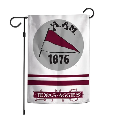 Drapeau de jardin double face WinCraft Texas A&M Aggies 12'' x 18'' College Vault
