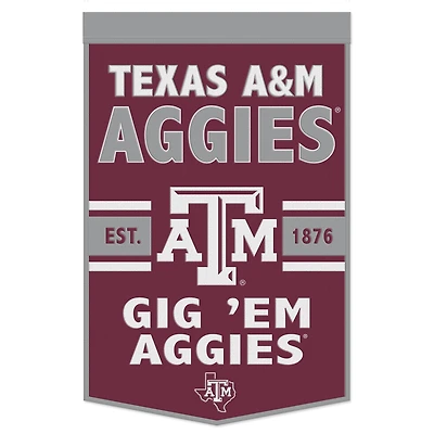 WinCraft Texas A&M Aggies 24" x 38" Primary Logo Banner