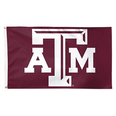 WinCraft Texas A&M Aggies Drapeau simple face avec logo principal 3 pi x 5 pi