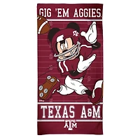 Serviette de plage WinCraft Texas A&M Aggies 30'' x 60'' Disney Spectra