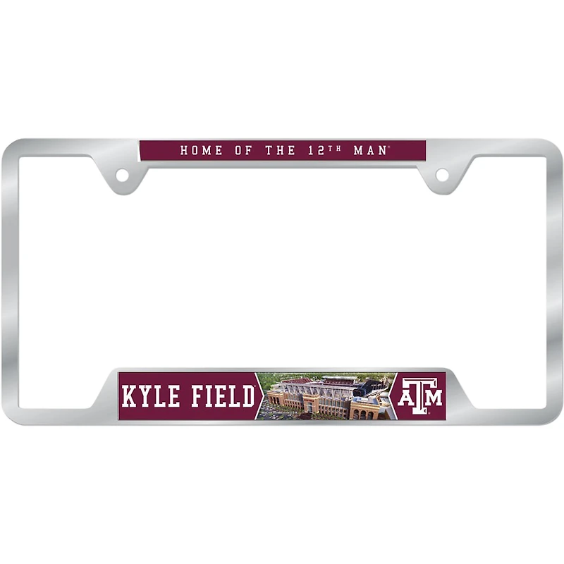 WinCraft Texas A&M Aggies Chrome Plated Metal License Plate Frame