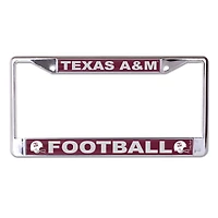 WinCraft Texas A&M Aggies College Vault Laser Cut Metal License Plate Frame