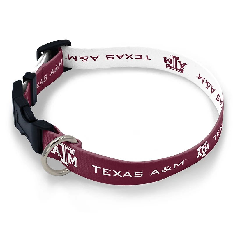 WinCraft Texas A&M Aggies Medium Adjustable Pet Collar
