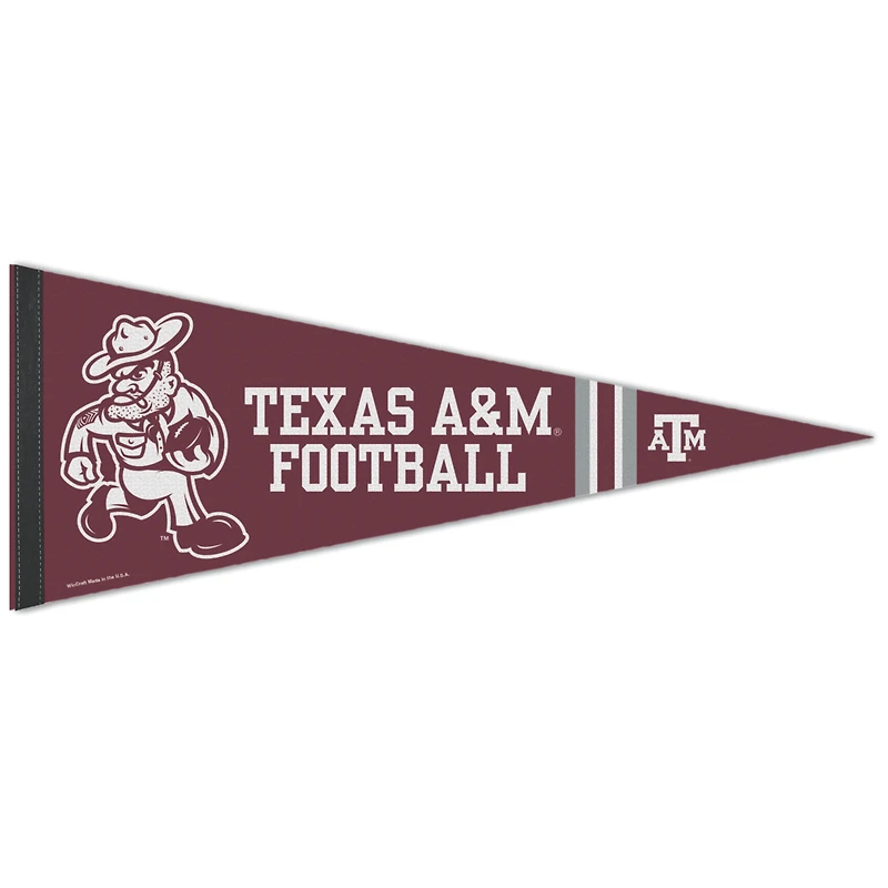 WinCraft Texas A&M Aggies Ol' Sarge 12" x 30" Premium Pennant