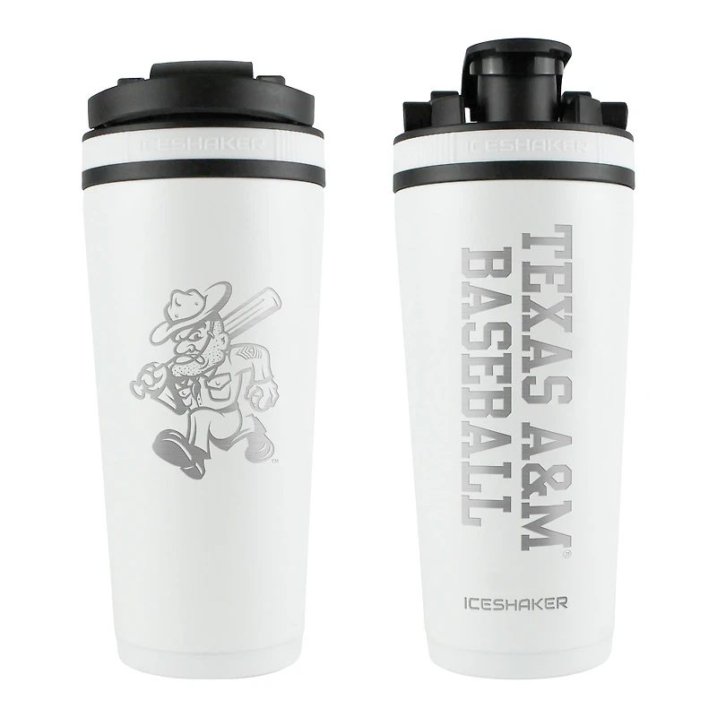 WinCraft Texas A&M Aggies Ol' Sarge Baseball 26oz. Ice Shaker Bottle