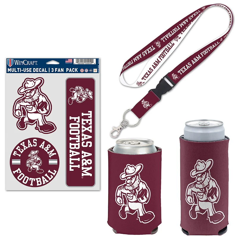 WinCraft  Texas A&M Aggies Ol' Sarge Fan Pack