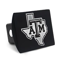 Housse d'attelage WinCraft Texas A&M Aggies Premium en métal chromé avec logo