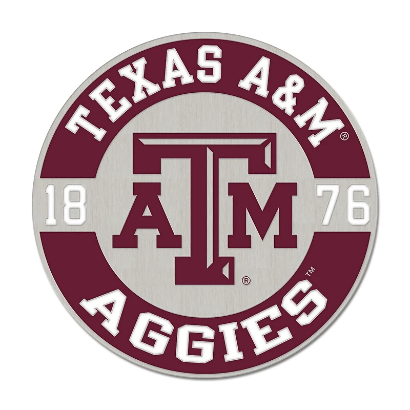 Pin ronde de collection WinCraft Texas A&M Aggies