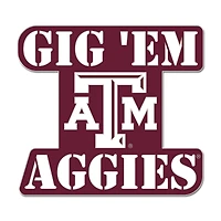 pin de collection WinCraft Texas A&M Aggies à l'effigie du slogan