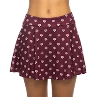 Women's ZooZatz Maroon Texas A&M Aggies All-Over Print Flowy Skort
