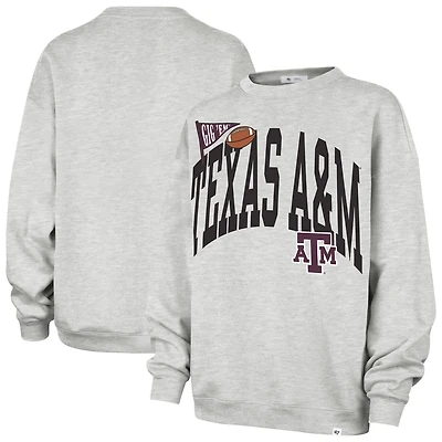 Women's '47  Gray Texas A&M Aggies Icon Fleece Sweatshirt