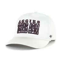 Casquette ajustable Outspoken Hitch blanche 47 pour femme des Texas A&M Aggies